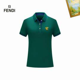 Picture of Fendi Polo Shirts Short _SKUFendiM-3XL25tn4028160